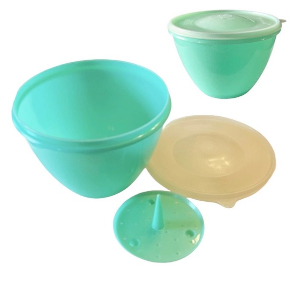 Tupperware Kitchen Vtg Tupperware Lettuce Keeper Lid Spike 679 68